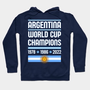 Argentina world cup Winners 2022 Hoodie